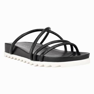 Nine West Calm Slides - Black - Ireland (WJ3170648)